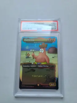 MTG Patrick Star FOIL PSA 10 GEM MINT Spongebob Magic Card SLD #1931 - Image 3