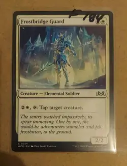 Frostbridge Guard (014) Wilds of Eldraine WOE MTG Magic - Image 1