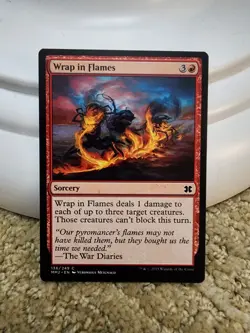 Wrap in Flames x4 NM Modern Masters 2015 MTG - Image 1