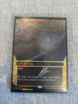 MtG - Reflecting Pool - Borderless FOIL EoE Edge of Eternities- 0036 - Image 1