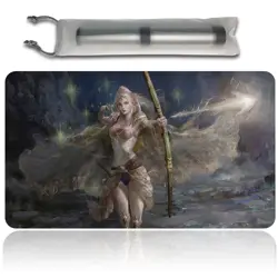 Rosa, Resolute White Mage - Magic The Gathering MTG Playmat TCG CCG MTG Playmat - Image 1