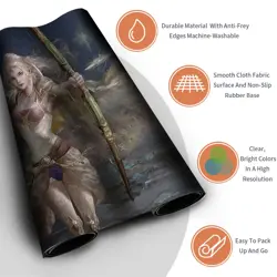 Rosa, Resolute White Mage - Magic The Gathering MTG Playmat TCG CCG MTG Playmat - Image 3