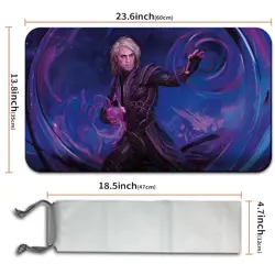 ALPHARAEL, STONECHOSEN - Magic The Gathering MTG Playmat TCG CCG MTG Playmat - Image 2