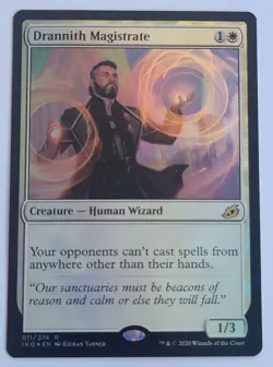 Drannith Magistrate (Foil) - NM/M - Ikoria Lair of Behemoths - IKO 011/274 - MTG - Image 1