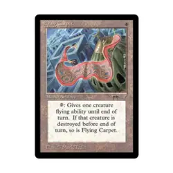 WOTC MtG Arabian Nights Flying Carpet (U3) EX - Image 1