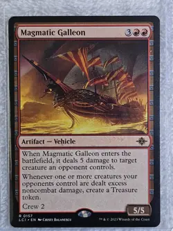 MTG Magmatic Galleon - The Lost Caverns of Ixalan #157 Magic Card Rare NM - Image 4