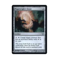 WOTC MtG Mystery Booster: Retail Exclusives Magewright's Stone (U) (Foil) NM - Image 1