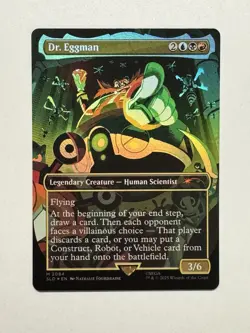 MTG - Dr. Eggman - SLD Sonic x Secret Lair Drop Mythic 2084 Rainbow Foil - Image 1