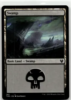 Swamp 283 Land MTG Theros Beyond Death Pokemon TCG | Buy 10 Get 10 Free - Image 1