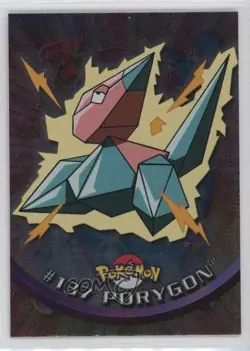 Porygon Italian Silver Foil Topps Pokemon TV Animation Edition Series 3 04qn - Image 1