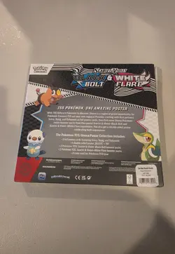 Pokemon Scarlet And Violet Black Bolt And White Flare Poster Collection Sealed - Image 2