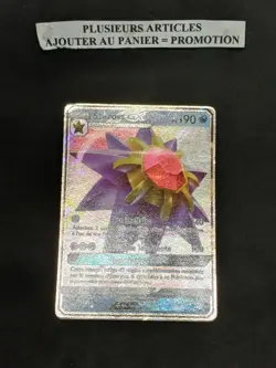 Carte Pokemon Staross GX 14/68 / SL Destinees Occultes SL11.5 FR ultra rare - Image 2