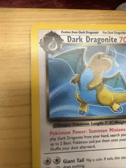 Dark Dragonite 22/82 Pokemon Team Rocket Set Non-Holo Rare Vintage NM/MINT Fresh - Image 5