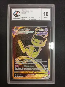 Carte Pokemon Mew Vmax Tg30/Tg30 Origine Perdue CCC 10 - Image 1