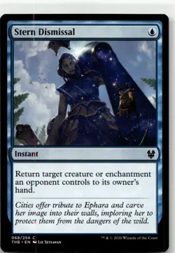 Stern Dismissal 068/254 MTG Theros Beyond Death Pokemon TCG | Buy 10 Get 10 Free - Image 1
