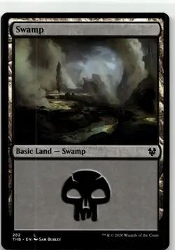 Swamp 282 Land MTG Theros Beyond Death Pokemon TCG | Buy 10 Get 10 Free - Image 1