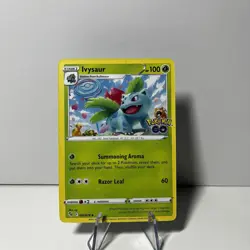 Pokemon TCG Ivysaur Pokemon Go 002/078 Regular Uncommon - Image 3