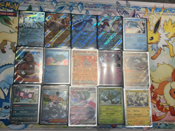 Pokemon Ultra Rare, EX, V, Lot of 15 Rare Holo (GREAT DEAL) - packed fresh - Image 1