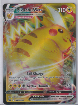 Pikachu VMax SWSH286 Pokemon Sword & Shield Black Star Promo - Image 1