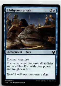 Ichthyomorphosis 051/254 MTG Theros Beyond Death Pokemon TCG Buy 10 Get 10 Free - Image 1