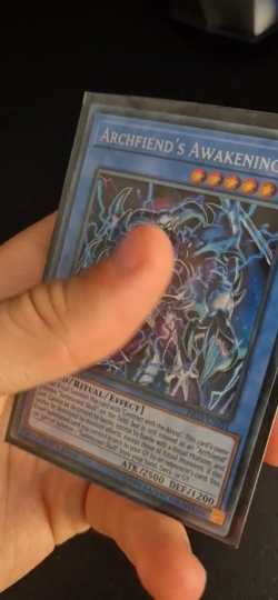 Archfiend's Manifestation FIGA-EN034 Secret Rare 1st Edition Yugioh TCG NM/M - Image 2