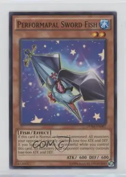 Performapal Sword Fish Unlimited YuGiOh Duelist Alliance #DUEA-EN007 1s3 - Image 1