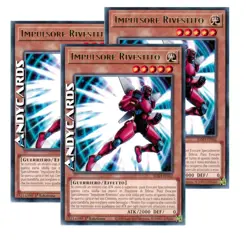 IMPULSORE RIVESTITO 3x • (Overlay Booster) • Rara • JUSH IT042 • 1Ed • Yugioh! - Image 1