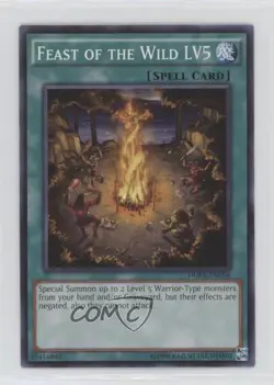 Feast of the Wild LV5 Unlimited YuGiOh Duelist Alliance #DUEA-EN056 1s3 - Image 1