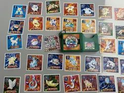 Pokemon Amada StickerPokemon 90s Japan Sticker Battle Bros Card Lot + Mini C：JPN - Image 2