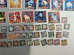 Pokemon Amada StickerPokemon 90s Japan Sticker Battle Bros Card Lot + Mini C：JPN - Image 4