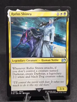 MTG Rufus Shinra 0238 Final Fantasy Uncommon NM - Image 1