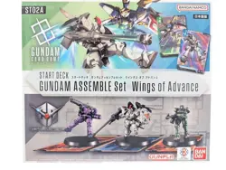 Gundam Card Game Start Deck ST02A Wings of Advance Gundam Assemble Set Japanese - Image 1
