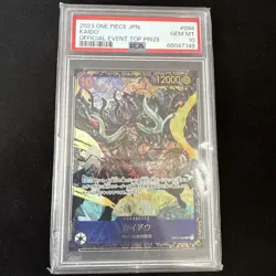 One Piece Card Kaido Flagship Battle Winner Promo PSA10 Rare Limited TCG - Image 1