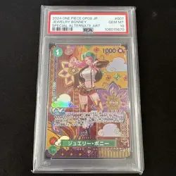 One Piece Card Jewelry Bonney SP PSA10 Two Legends OP TCG Special Rare - Image 1