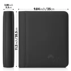 Toploader Trading Card Binder 128 Cards, 4-Pocket Album for Pokemon, TCG, MTG - Image 2