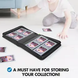 Toploader Trading Card Binder 128 Cards, 4-Pocket Album for Pokemon, TCG, MTG - Image 5