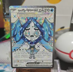 Wellspring Mask Ogerpon EX Twilight Masquerade Pokemon Card 194/167 English - Image 1