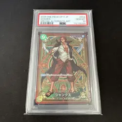 One Piece Card Shanks SR SP ST16 004 PSA10 Special Parallel Rare TCG - Image 1