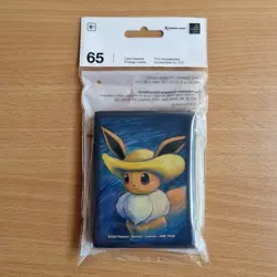 Pokemon Center × Van Gogh Museum: Eevee Inspired Straw Hat Card Sleeves (65) - Image 1