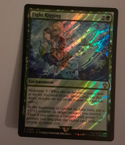 Fight Rigging Surge FOIL NM/M FINAL FANTASY Magic the Gathering MTG - Image 1