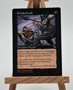 Schadenfreude Sturmwind Magic Karte MTG deutsch (Sadistic Glee) - Image 1