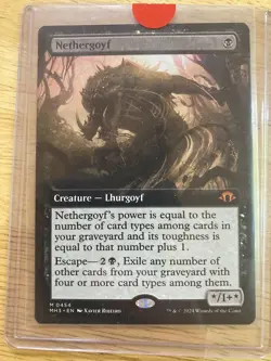 MTG - Nethergoyf - Modern Horizons 3 - NM - English - Ext.art. - Image 1