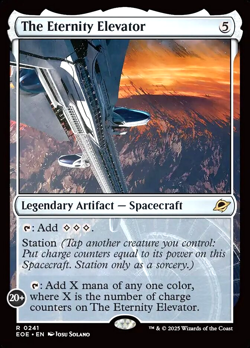 MTG The Eternity Elevator 241 Rare Foil Edge of Eternities - Image 1