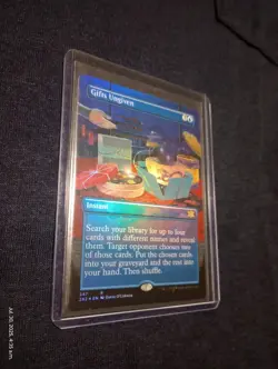 MTG - Gifts Ungiven - BORDERLESS FOIL - Double Masters 2022 - Image 2