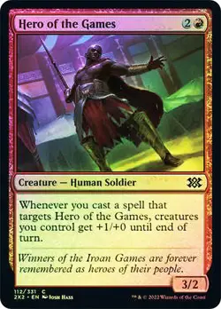 Hero of the Games FOIL - DOUBLE MASTERS MAGIC MTG - Image 1