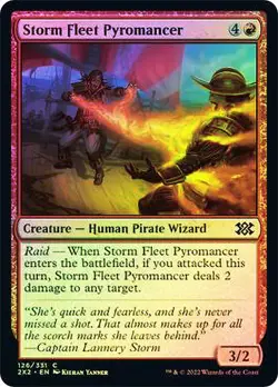 Storm Fleet Pyromancer FOIL - DOUBLE MASTERS MAGIC MTG - Image 1