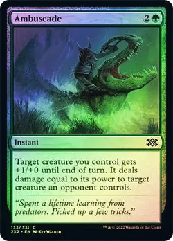 Ambuscade FOIL - DOUBLE MASTERS MAGIC MTG - Image 1