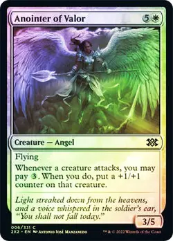 Anointer of Valor FOIL - DOUBLE MASTERS MAGIC MTG - Image 1