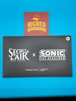 Magic the Gathering Secret Lair Sonic Friends & Foes Foil Edition MTG IN HAND - Image 1