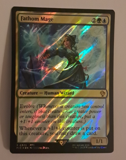 Fathom Mage Surge FOIL NM/M FINAL FANTASY Magic the Gathering MTG - Image 1
